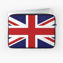 Laptop Sleeve Union Jack Flag of the UK 10 12 13 15 17 Inch Case Notebook Tablet Carrying Bag Cover