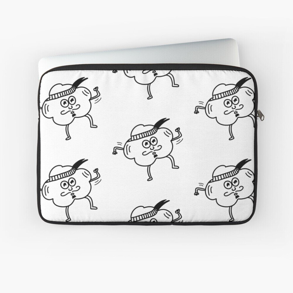 Laptop Sleeve Hippy Ninja Cloud 10 12 13 15 17 Inch Case Notebook Tablet Carrying Bag Cover 7802738456455