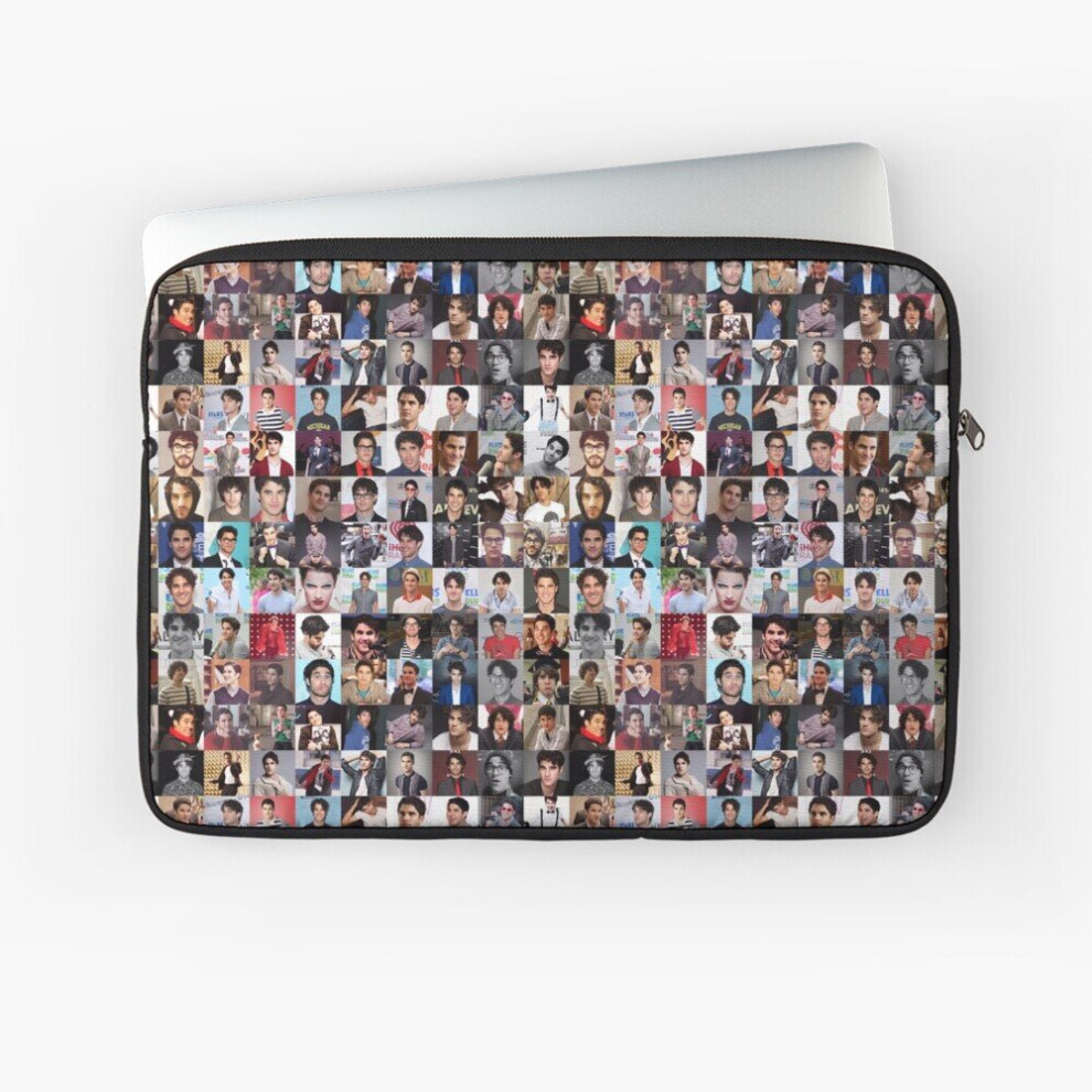 Laptop Sleeve Darren Criss Collage - Many Items 10 12 13 15 17 Inch Case Notebook Tablet Carrying Bag Cover 7802738474664