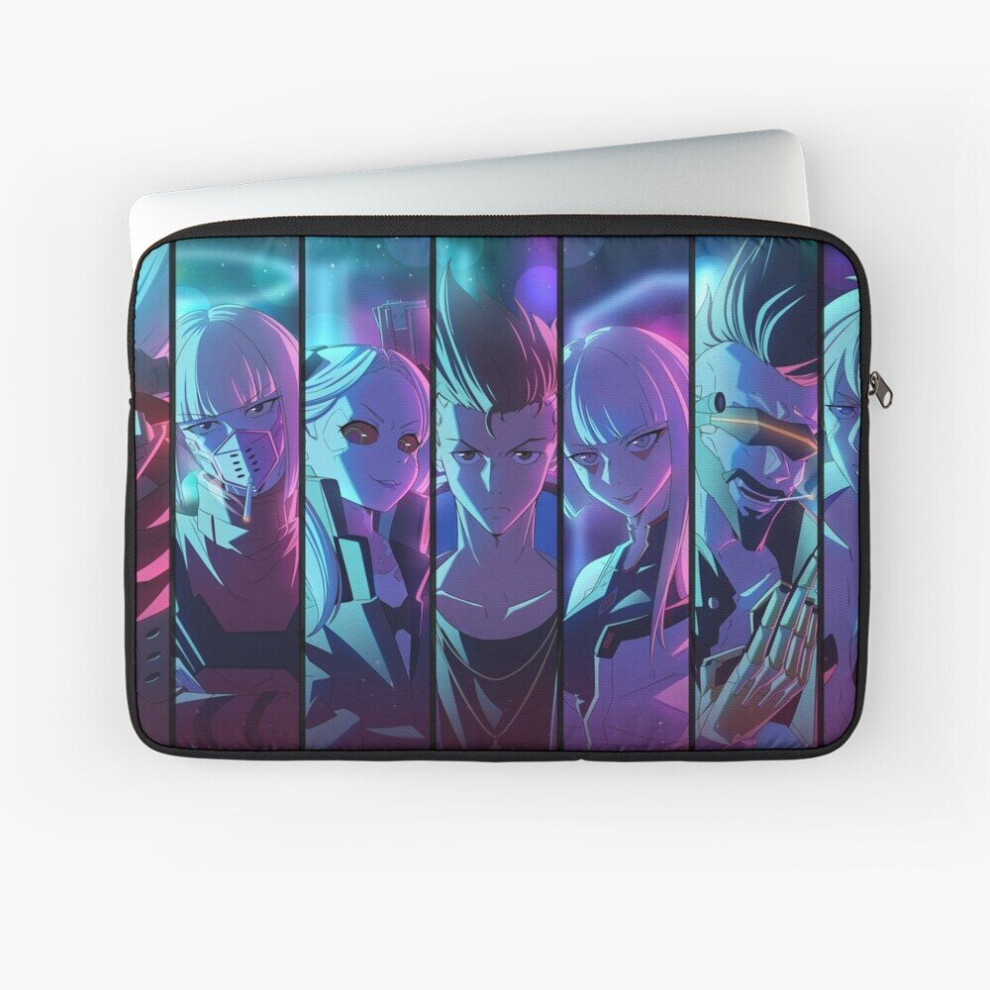 Laptop Sleeve Cyberpunk Edgerunners Characters 10 12 13 15 17 Inch Case Notebook Tablet Carrying Bag Cover 7802738452686