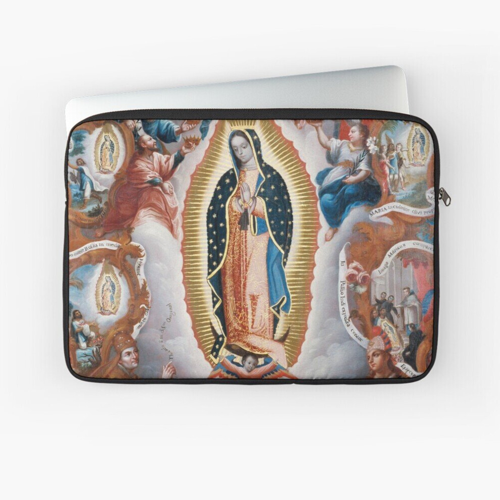 Laptop Sleeve Virgin Of Guadalupe, 1779 - Mexican Artwork 10 12 13 15 17 Inch Case Notebook Tablet Carrying Bag Cover 7802738444407