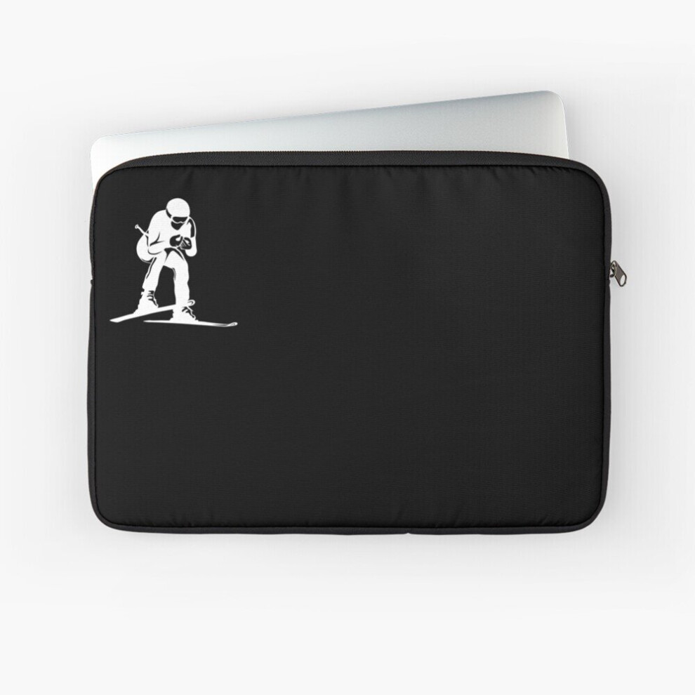 Laptop Sleeve Skiing Airborne Downhill Skier Ski 10 12 13 15 17 Inch Case Notebook Tablet Carrying Bag Cover 7802738518115