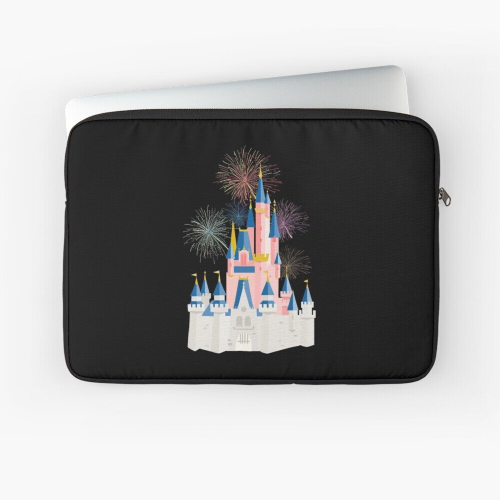 Laptop Sleeve Fairytale Castle 10 12 13 15 17 Inch Case Notebook Tablet Carrying Bag Cover Black 7802738513516
