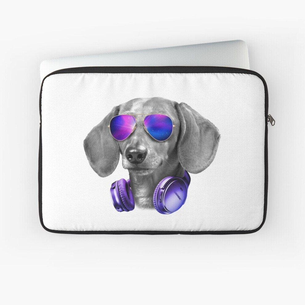 Laptop Sleeve Dj Dachshund Music 10 12 13 15 17 Inch Case Notebook Tablet Carrying Bag Cover 7802738471847