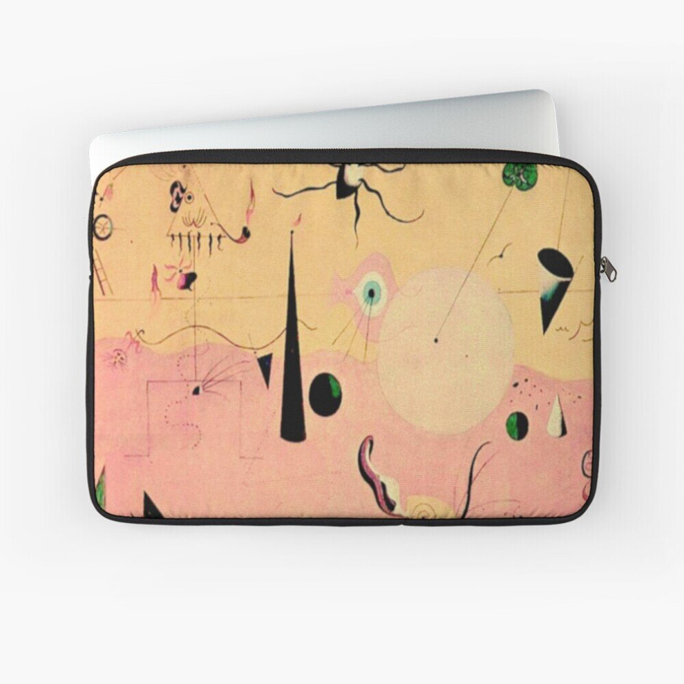 Laptop Sleeve Joan Mirã³ - Catalan Landscape 'The Hunter' Abstract Surrealism 10 12 13 15 17 Inch Case Notebook Tablet Carrying Bag Cover 7802738454031