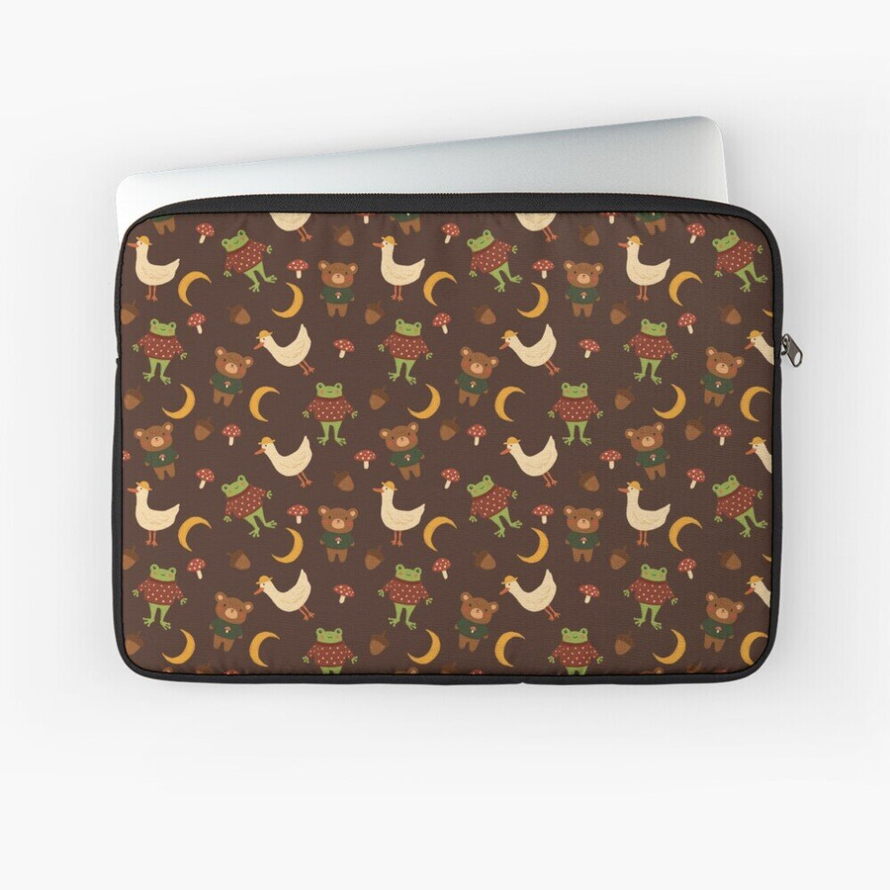 Laptop Sleeve Frog, Bear And Duck 10 12 13 15 17 Inch Case Notebook Tablet Carrying Bag Cover 7802738488050