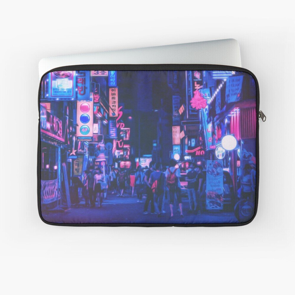 Laptop Sleeve Cyberpunk Seoul 10 12 13 15 17 Inch Case Notebook Tablet Carrying Bag Cover 7802738505054