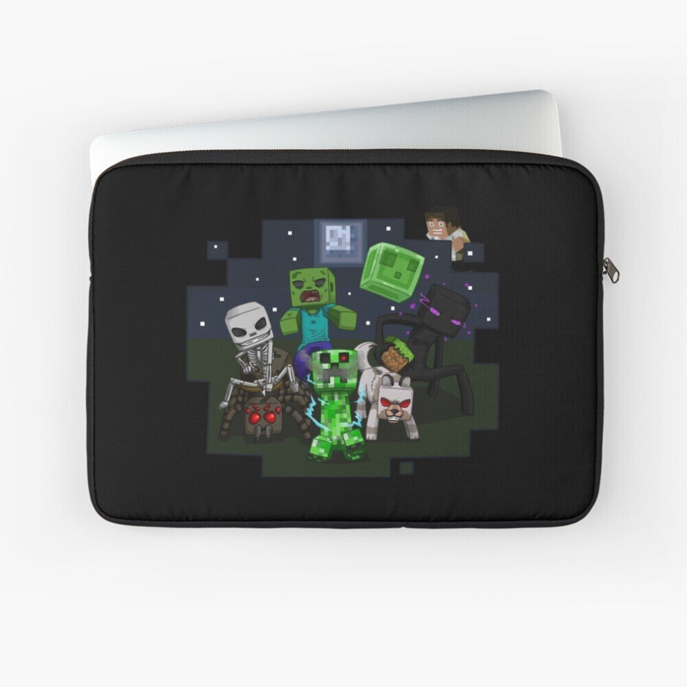 Laptop Sleeve Minecraft Monsters 10 12 13 15 17 Inch Case Notebook Tablet Carrying Bag Cover 7802738485752
