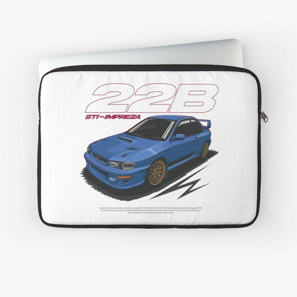 Laptop Sleeve Wrx Cult- Impreza Sti 22B 10 12 13 15 17 Inch Case Notebook Tablet Carrying Bag Cover 7802738482676