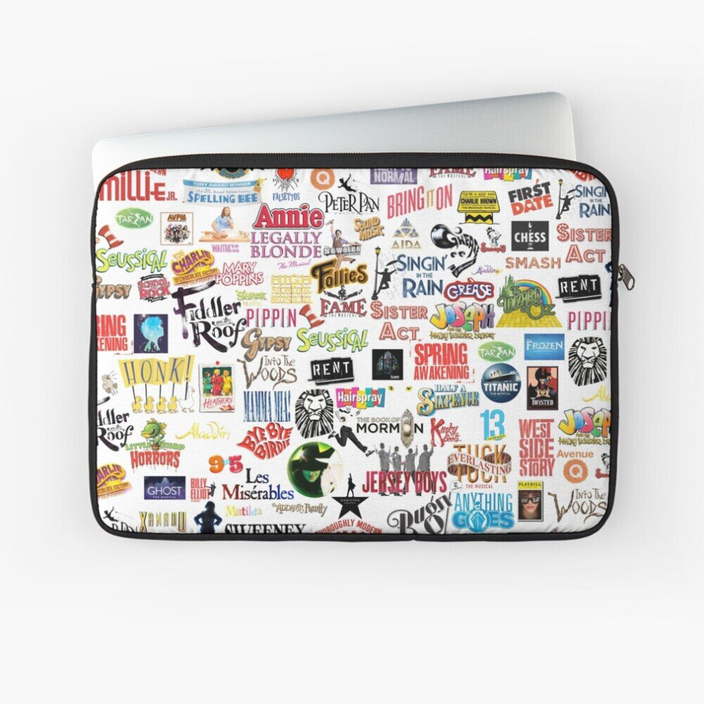 Laptop Sleeve Musical Logos 10 12 13 15 17 Inch Case Notebook Tablet Carrying Bag Cover 7802738414752