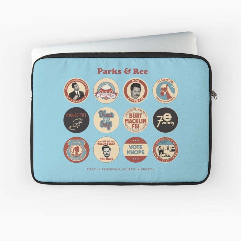 Laptop Sleeve Parks And Rec 10 12 13 15 17 Inch Case Notebook Tablet Carrying Bag Cover 7802738510812