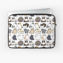 Laptop Sleeve Cats Cats Cats 10 12 13 15 17 Inch Case Notebook Tablet Carrying Bag Cover