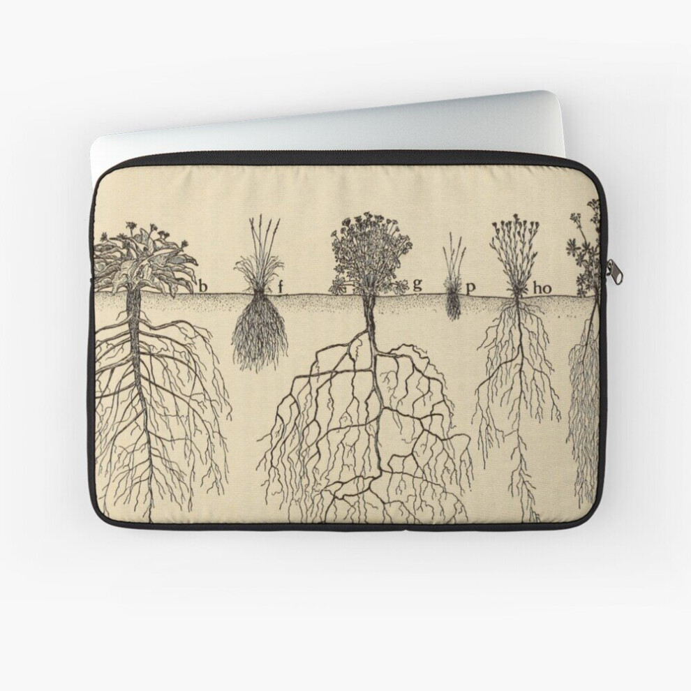 Laptop Sleeve Botanical Roots 10 12 13 15 17 Inch Case Notebook Tablet Carrying Bag Cover 7802738423501