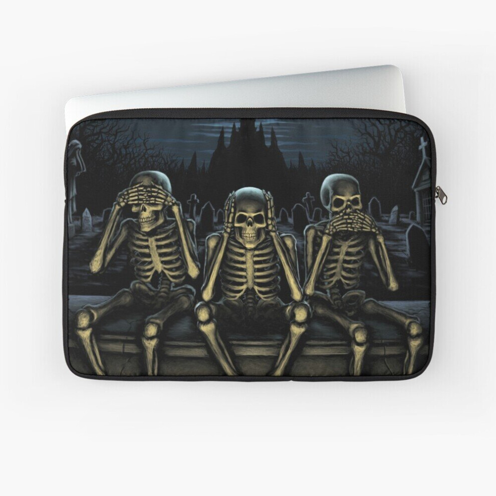 Laptop Sleeve See No Evil 10 12 13 15 17 Inch Case Notebook Tablet Carrying Bag Cover 7802738466423
