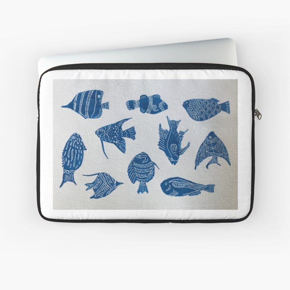 Laptop Sleeve Assortment Of Fish 10 12 13 15 17 Inch Case Notebook Tablet Carrying Bag Cover 7802738433777