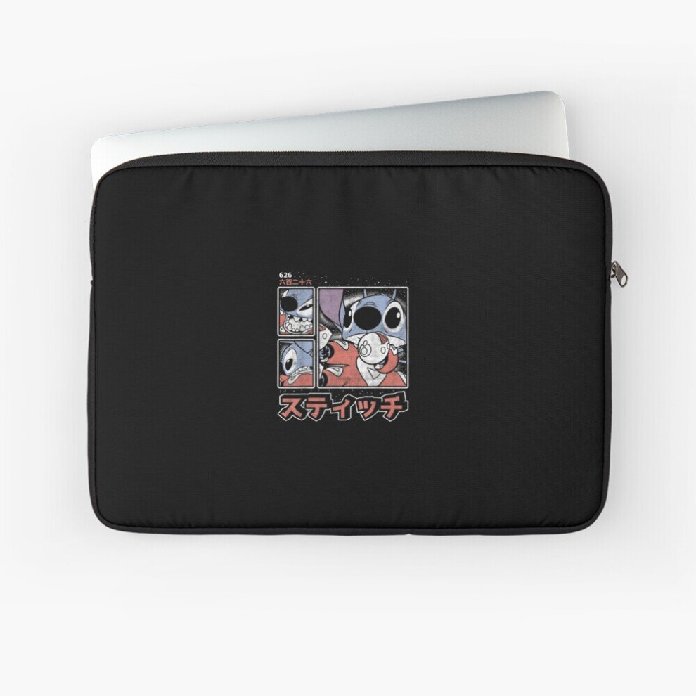 Laptop Sleeve Lilo Amp Stitch 626 Stitch Day Kanji Panels 10 12 13 15 17 Inch Case Notebook Tablet Carrying Bag Cover 7802738479584