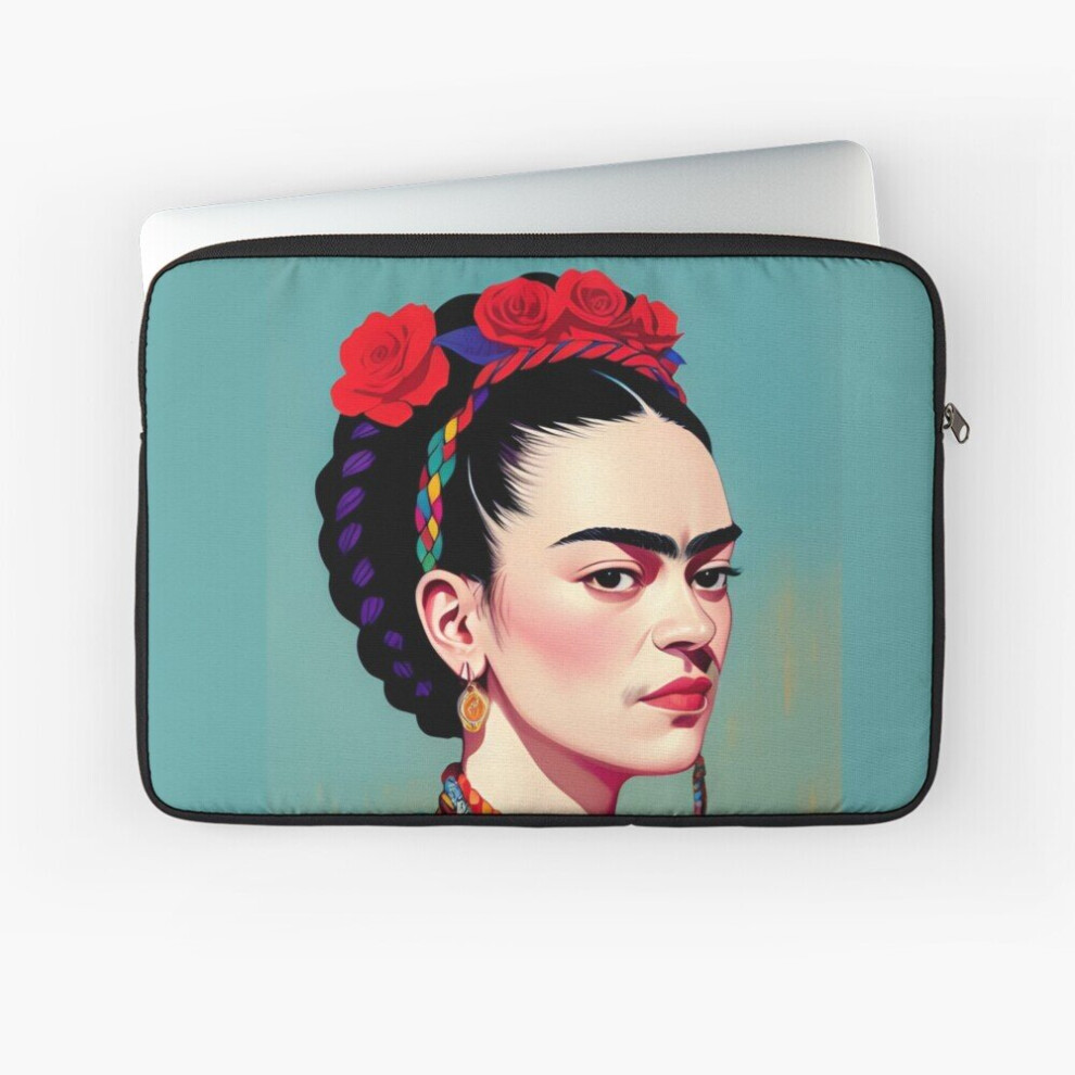 Photos - Travel Bags Laptop Sleeve Frida Kahlo 10 12 13 15 17 Inch Case Notebook Tablet Carrying Bag Cover