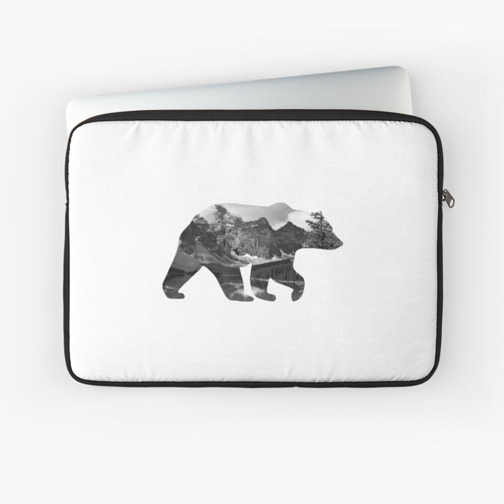 Laptop Sleeve Grizzly Bear Silhouette 10 12 13 15 17 Inch Case Notebook Tablet Carrying Bag Cover 7802738473780
