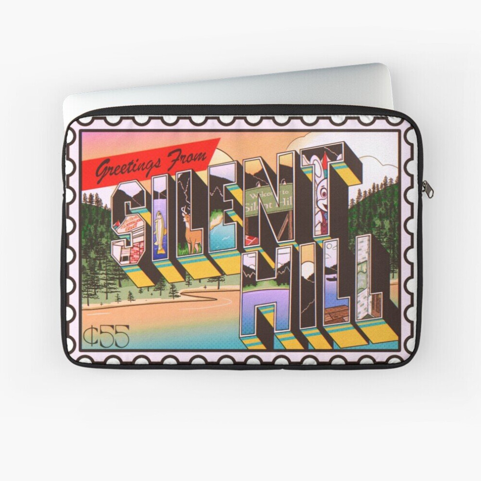 Laptop Sleeve Greetings From Silent Hill 10 12 13 15 17 Inch Case Notebook Tablet Carrying Bag Cover 7802738483536