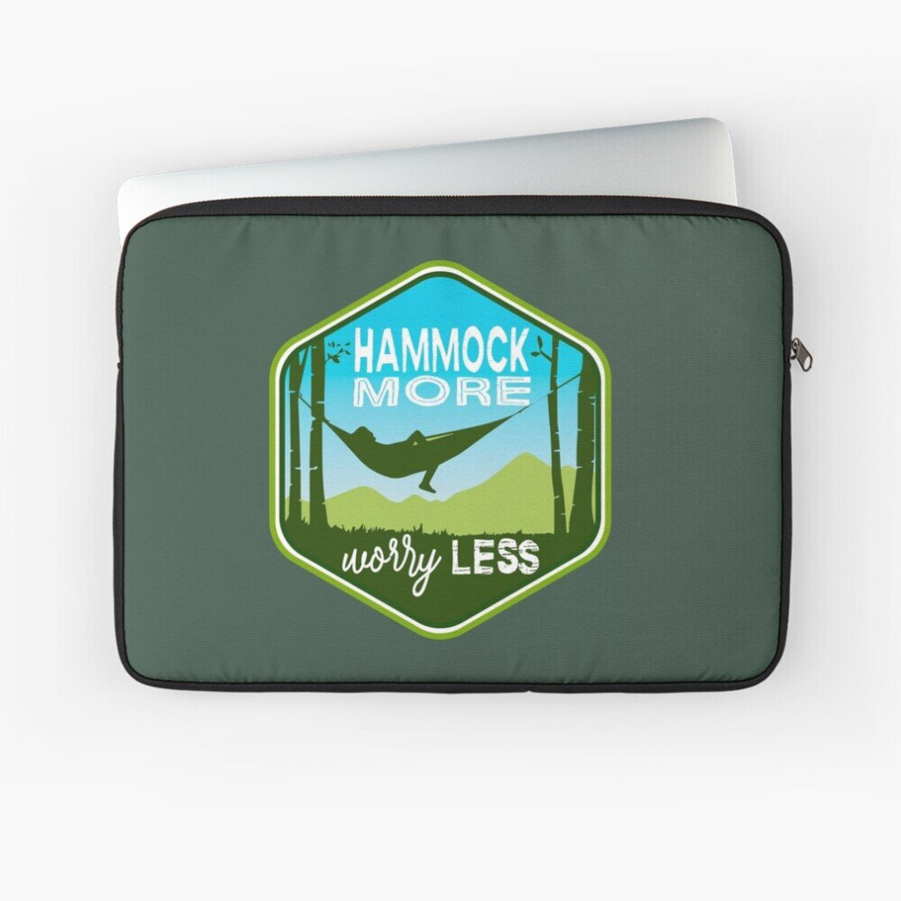 Laptop Sleeve Hammock More. Worry Less. 10 12 13 15 17 Inch Case Notebook Tablet Carrying Bag Cover 7802738470307