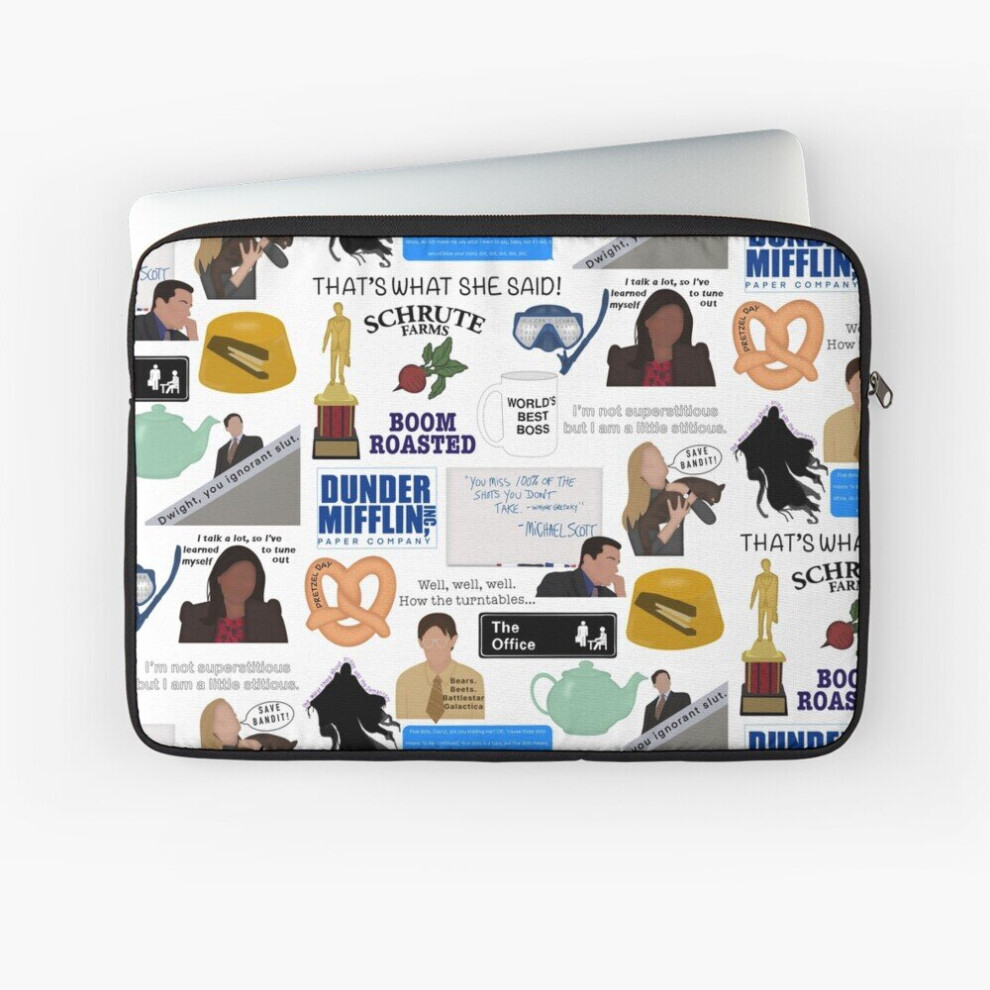 Laptop Sleeve The Office Collage 10 12 13 15 17 Inch Case Notebook Tablet Carrying Bag Cover 7802738421125