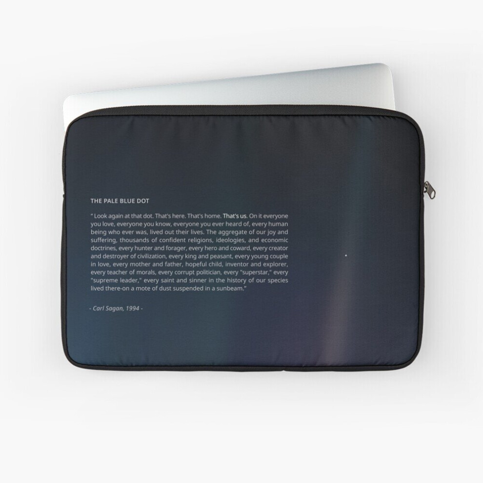 Laptop Sleeve The Pale Dot 10 12 13 15 17 Inch Case Notebook Tablet Carrying Bag Cover Blue 7802738485851