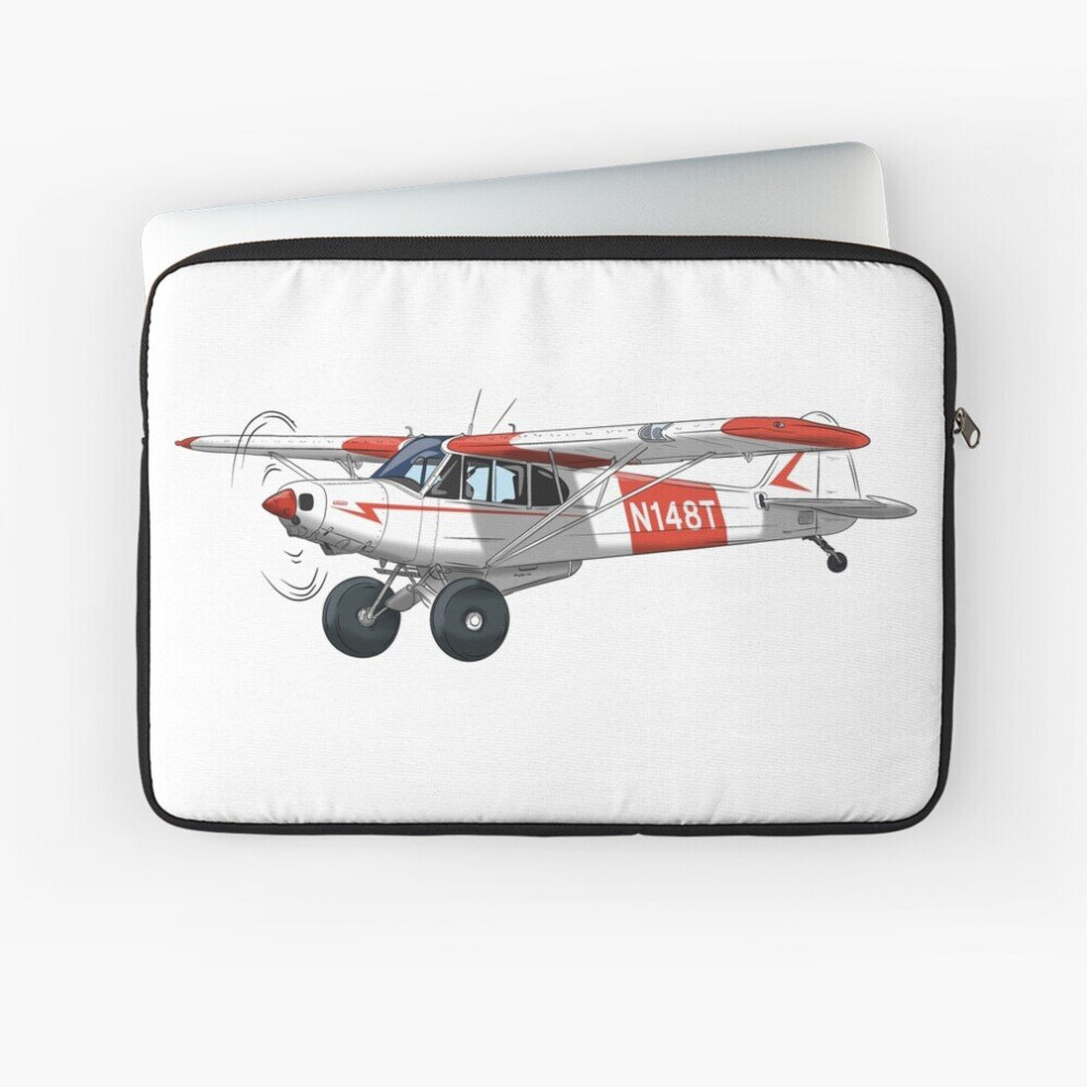 Laptop Sleeve Piper Super Cub N148t Patches 10 12 13 15 17 Inch Case Notebook Tablet Carrying Bag Cover 7802738450101