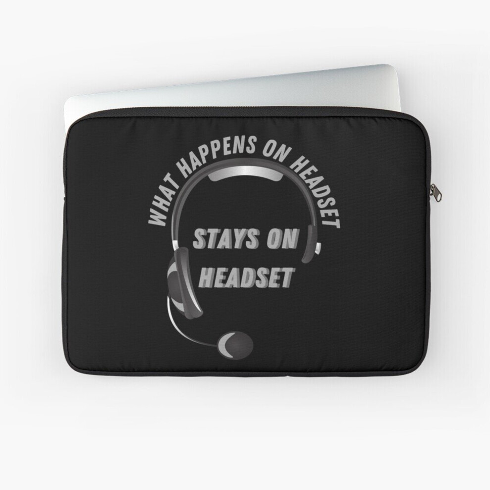 Laptop Sleeve What Happens On Headset 10 12 13 15 17 Inch Case Notebook Tablet Carrying Bag Cover 7802738474954