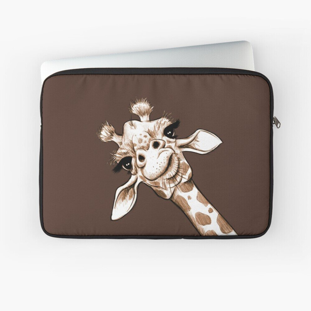 Laptop Sleeve Sketch Giraffe Art 10 12 13 15 17 Inch Case Notebook Tablet Carrying Bag Cover 7802738477078
