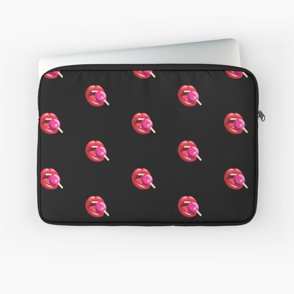 Laptop Sleeve Funny Lip With Lollipop 10 12 13 15 17 Inch Case Notebook Tablet Carrying Bag Cover 7802738422832