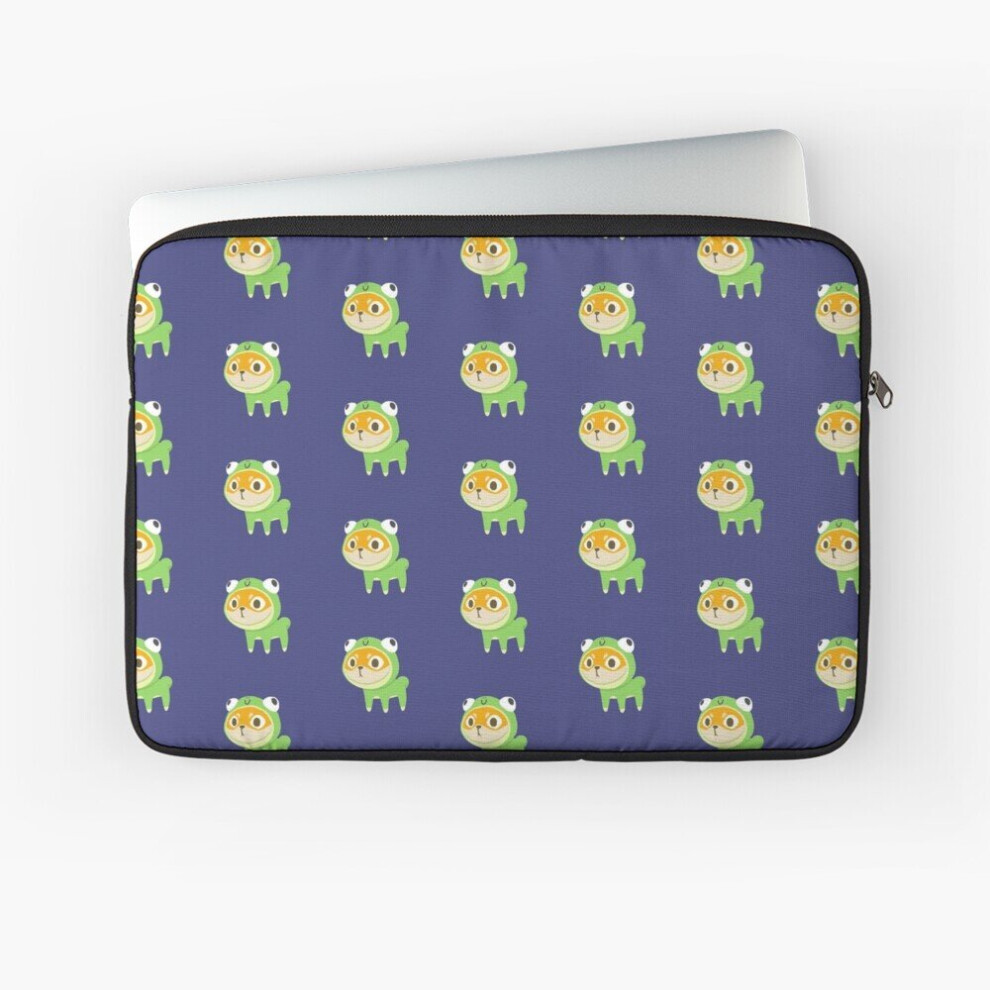 Laptop Sleeve Shiba Frog 10 12 13 15 17 Inch Case Notebook Tablet Carrying Bag Cover 7802738469622