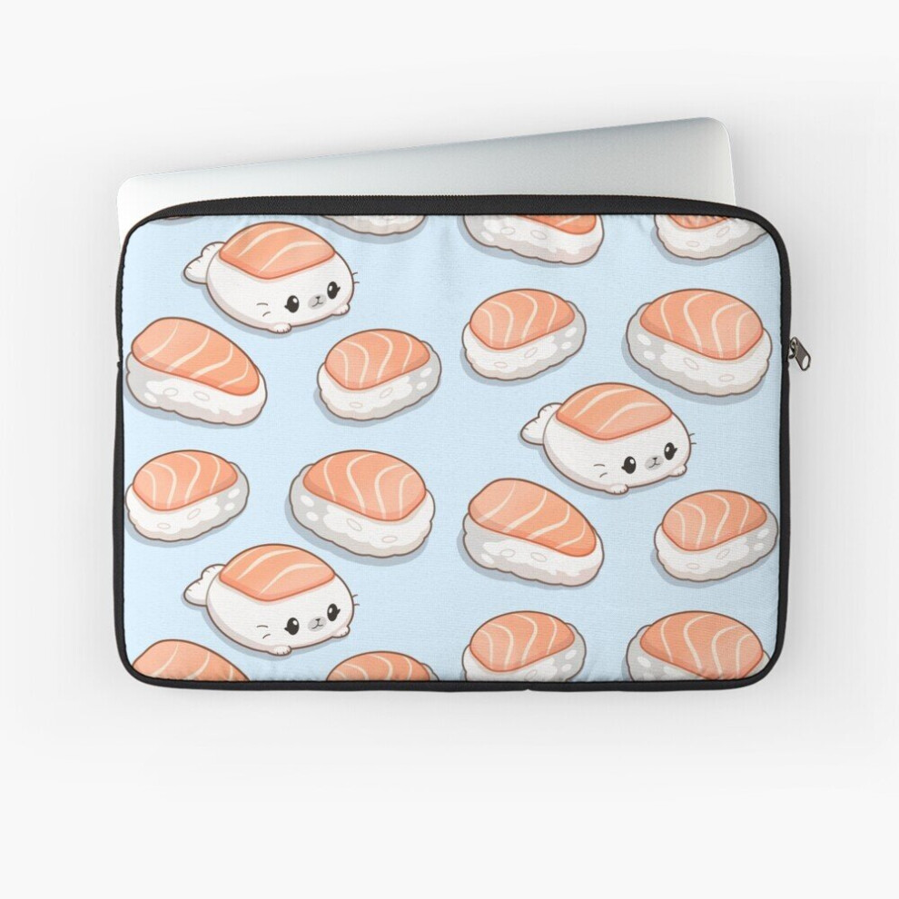 Laptop Sleeve Sushi Seal 10 12 13 15 17 Inch Case Notebook Tablet Carrying Bag Cover 7802738453683