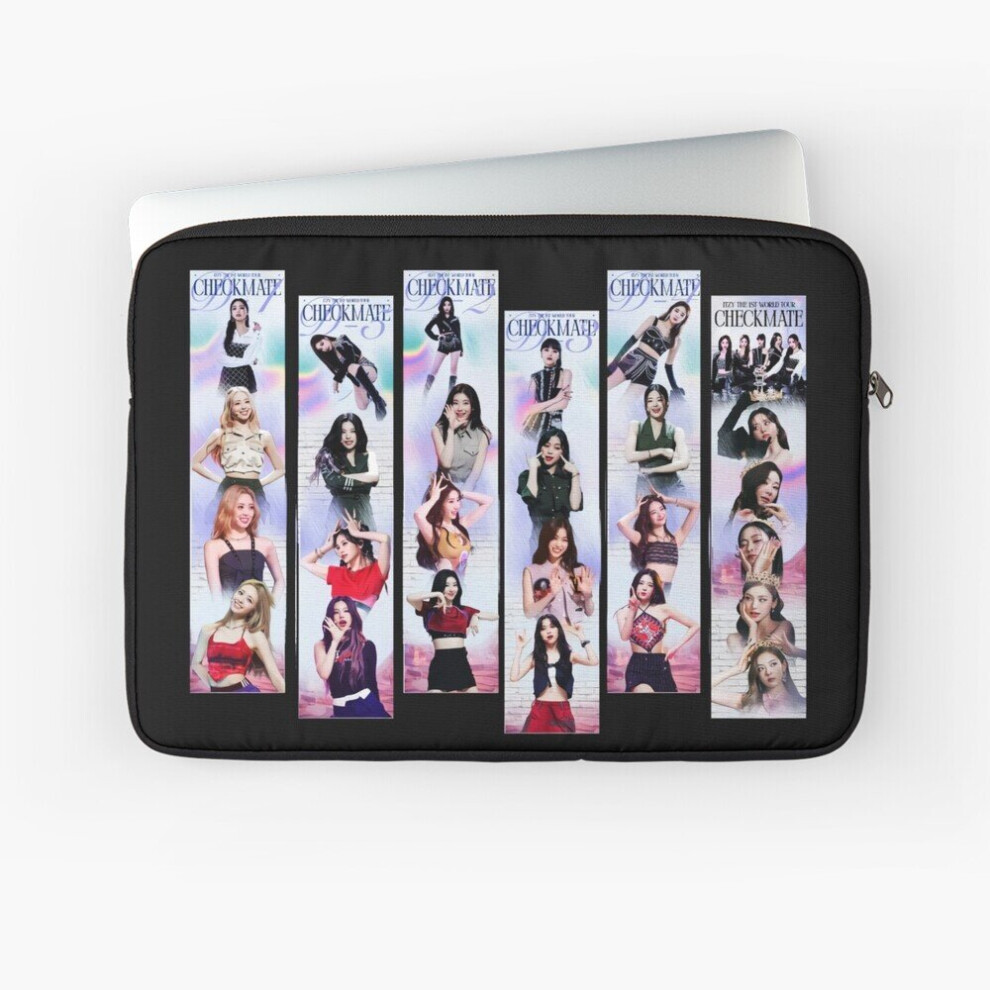 Laptop Sleeve Itzy Checkmate - Kpop Gril 10 12 13 15 17 Inch Case Notebook Tablet Carrying Bag Cover 7802738477528