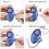 5 Pack 140db Personal Security Alarm Keychain With Led Light,personal Alarm 4
