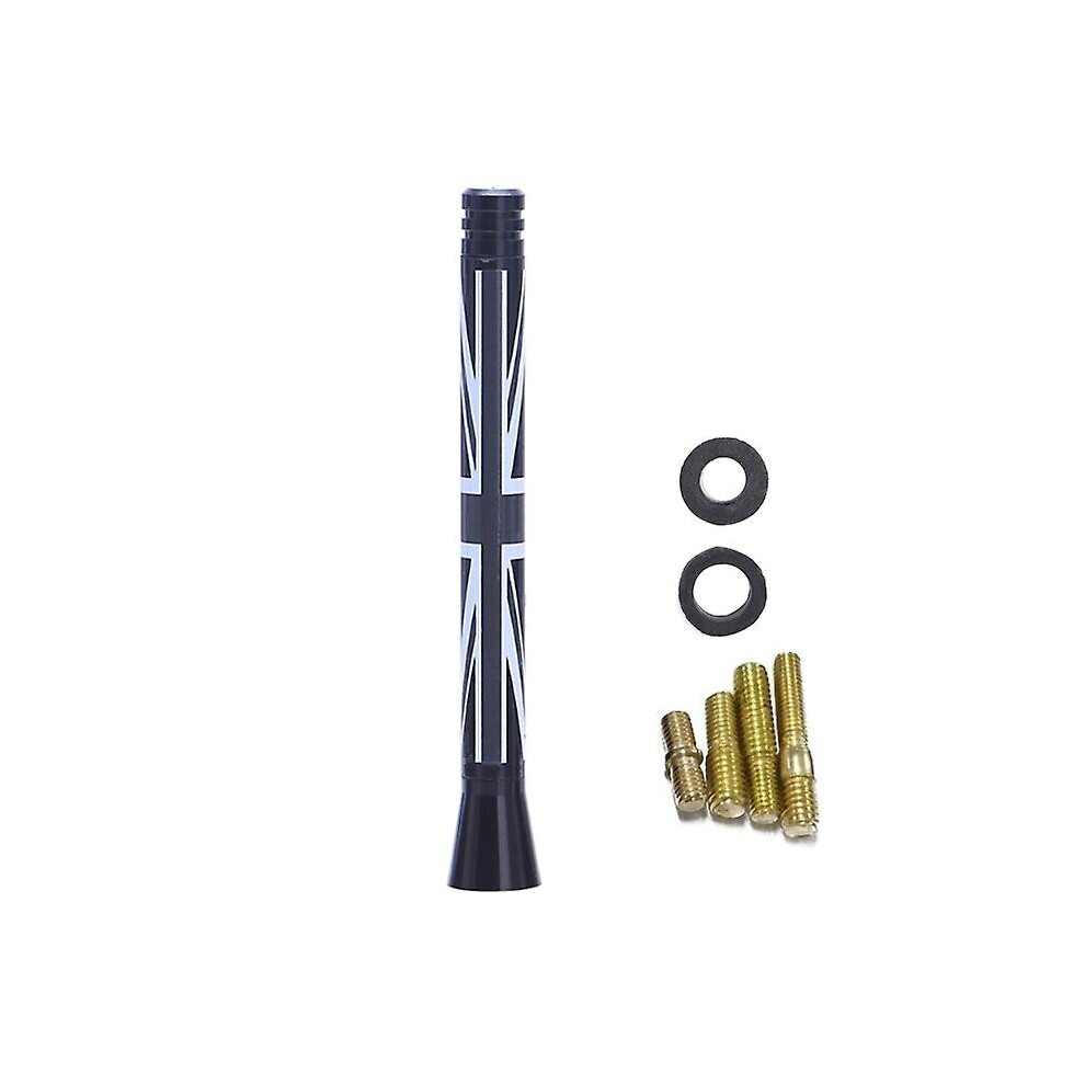 Union Jack Uk Flag Short Antenna For Mini Cooper S R55 R56 R60 Countryman