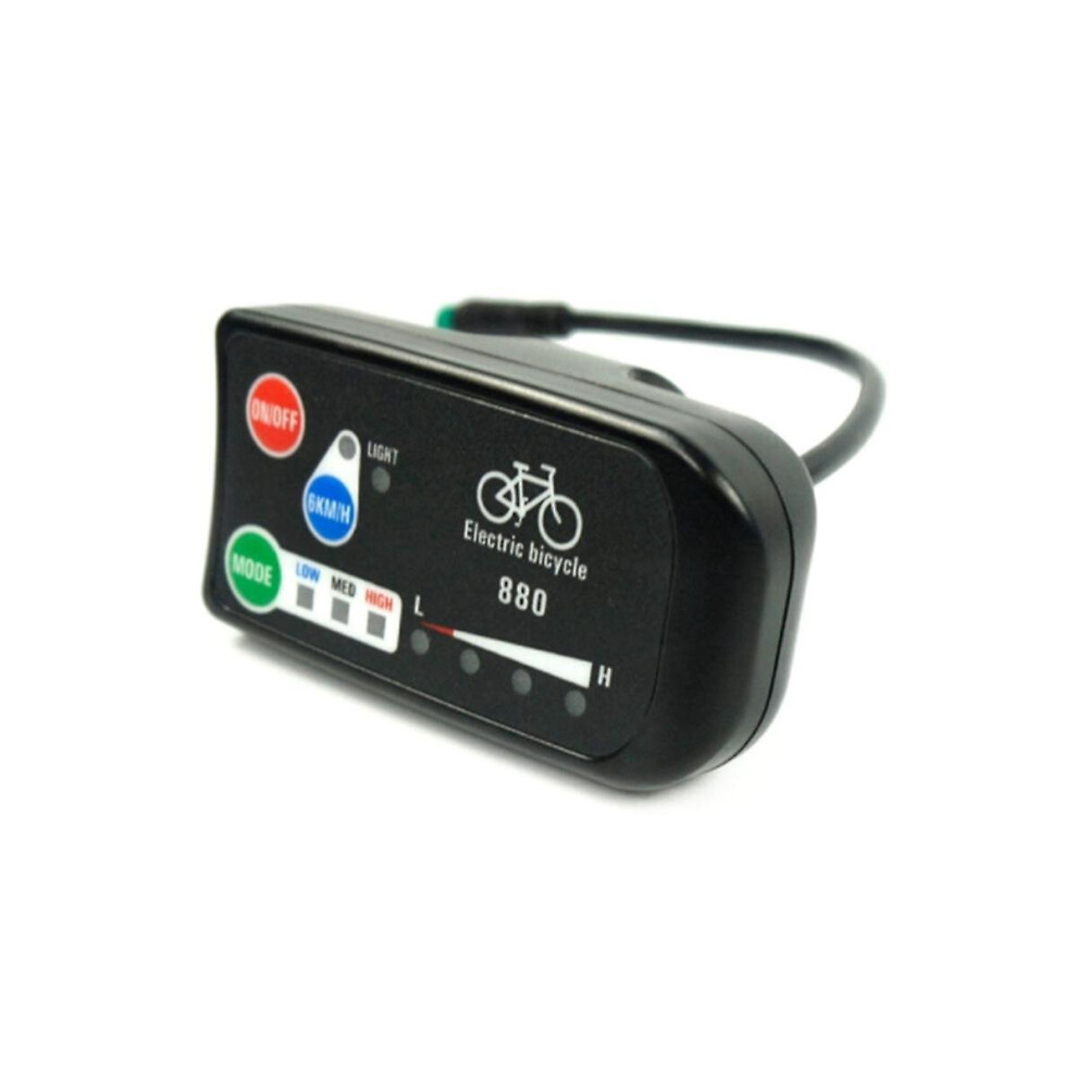 Electric Bicycle Display 36v 48v Ebike Ligent Control Panel Lcd Display Led880 Waterproof Controller For Kt