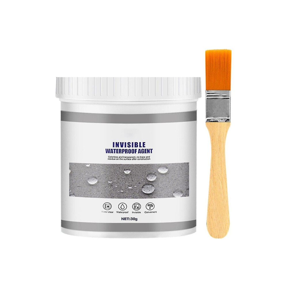 Waterproof Insulating Sealant, Super Strong Bonding Sealant Invisible Waterproof Anti-leakage Agent With Brush 300g