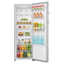 Hisense RL415N4ACE Freestanding 322L Fridge - Grey | No Frost, Multi-Air Flow, Interior LED, Fresh Zone, Adjustable Temp