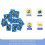 48 Pcs Tetra Tower Balance Stacking Blocks Game 5