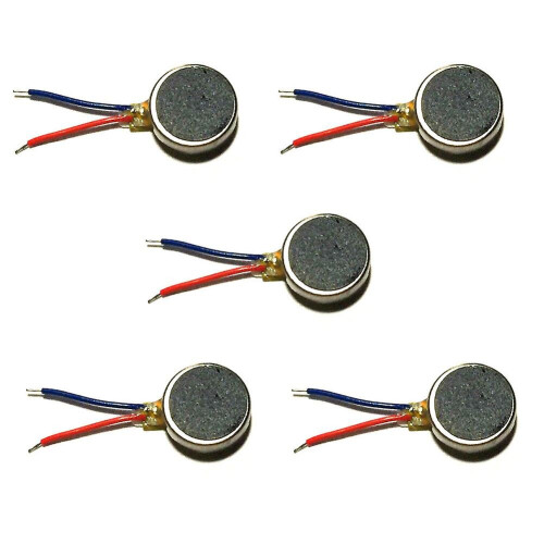 Reduced！Drive Coin Vibrator Motor Brushed Micro Flat Workshop DC Back Adhesive Driver