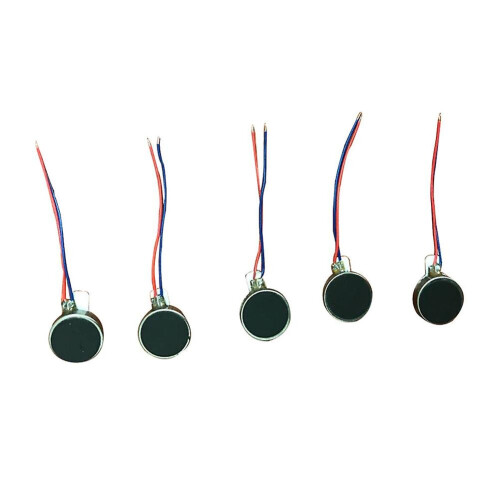 Reduced！Drive Coin Vibrator Motor Brushed Micro Flat Workshop DC Back Adhesive Driver 1