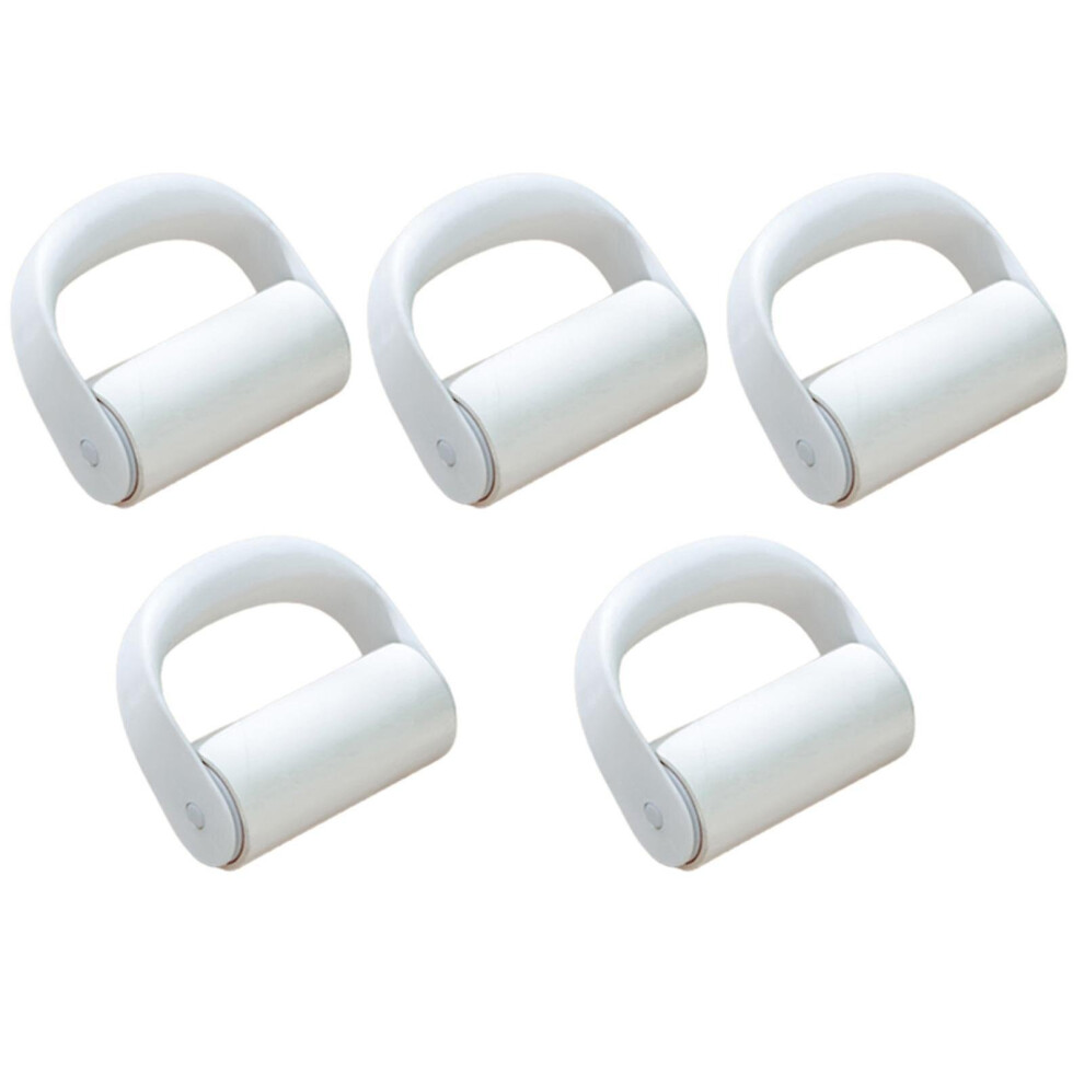 5pcs Lint Roller For Pet Hair Extra Sticky Dust Hair Removal Sticky Roller Tearable Handheld