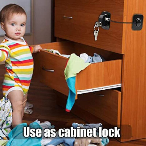 Refrigerator Lock With Key 2