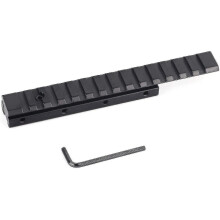 Taktische 14 Slots Picatinny Weaver Rail 11mm Bis 20mm Schienenbefestigung Leichtbau-schienenfu Aus