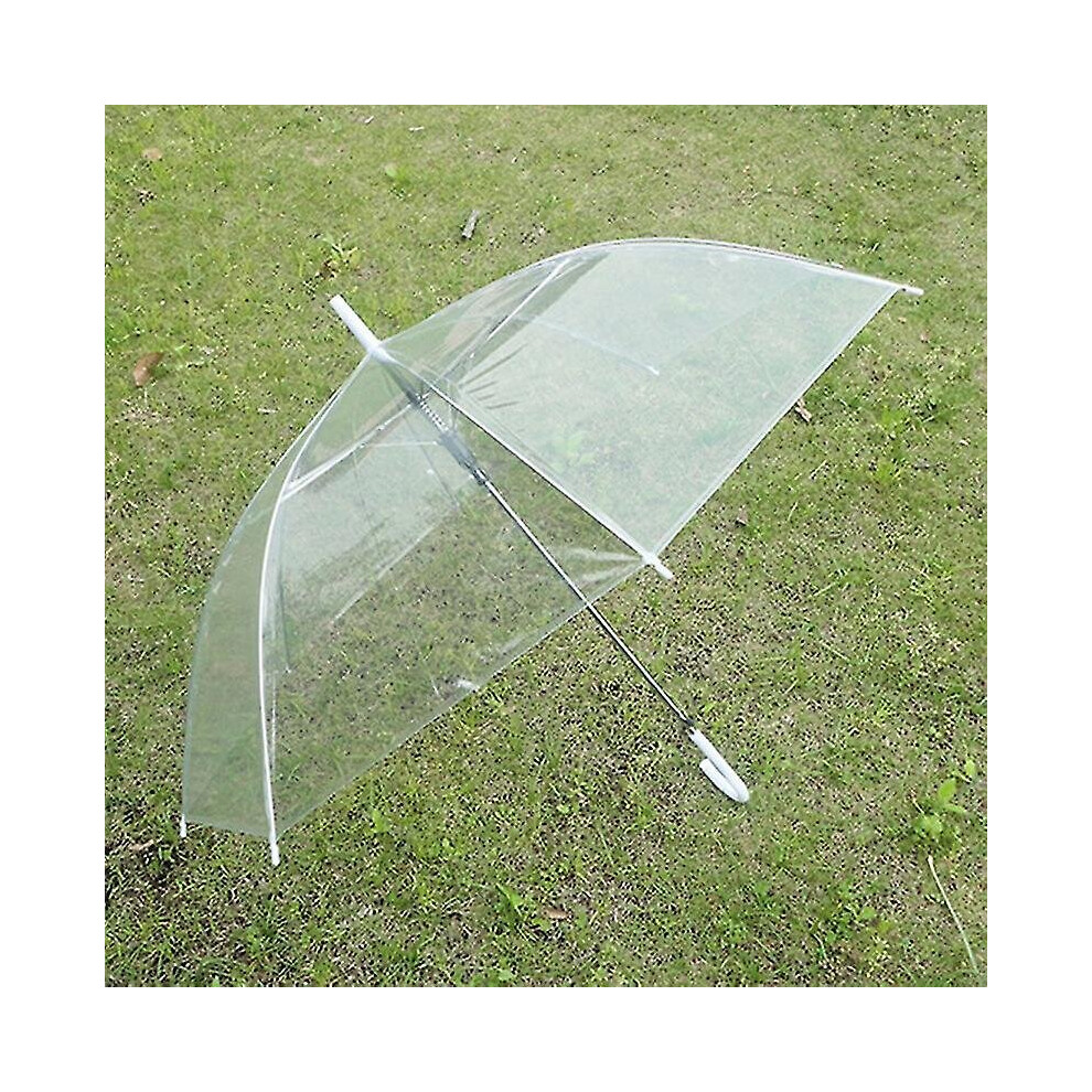 Transparent Umbrella, Umbrella, 8 Bones, Windproof, Diameter 92cm, Automatic Opening