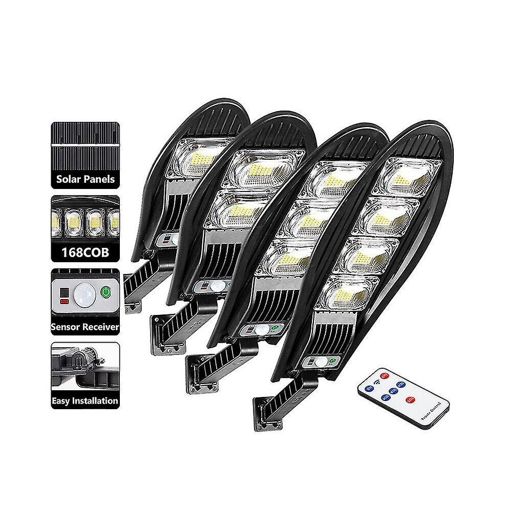 5000w Upgraded 8000mah Solar Street Light Outdoor Waterproof Led For Garden Wall Adjustable Angle Solar Lamp With Modes Remote