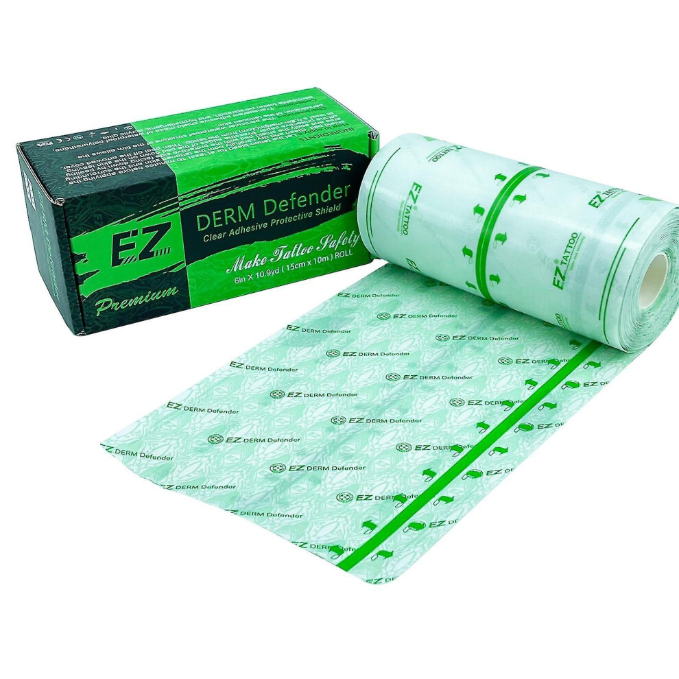 Premium /regular Derm Defender Tattoo Clear Adhesive Protective Shield Protective Tattoo Film Aftercare Tattoo Supply