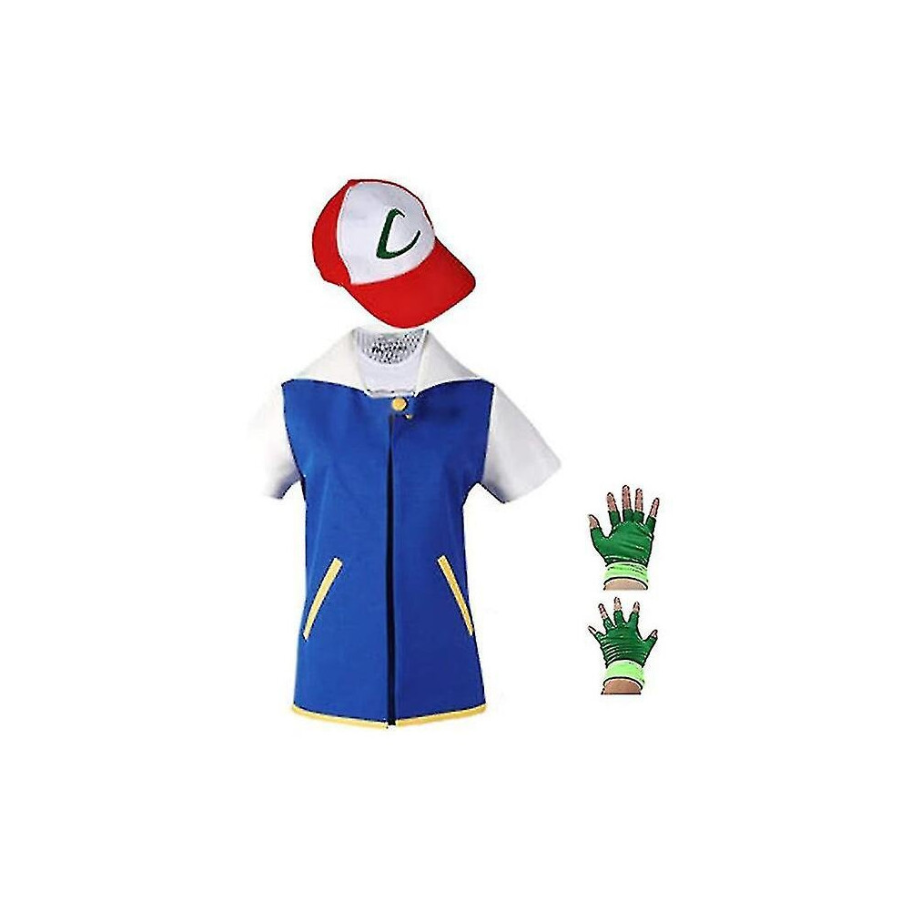Pokemo Ash Ketchum   Anime   Jacket Sets_y