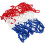 2 Pieces Professional Basketball Net, Basketball Replacement Net, Net For Basketball Hoop, Basketbal 4