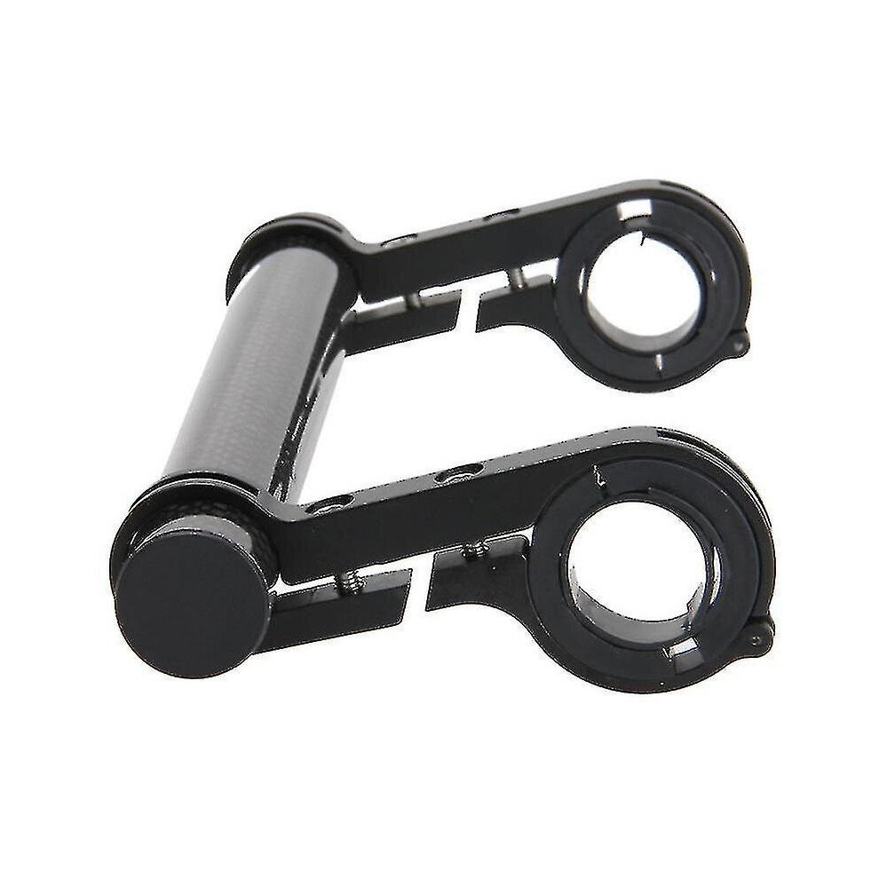 20cm Bike Handlebar Extension Lightweight Carbon Fiber Double Clamp Handlebar Extension Accessories